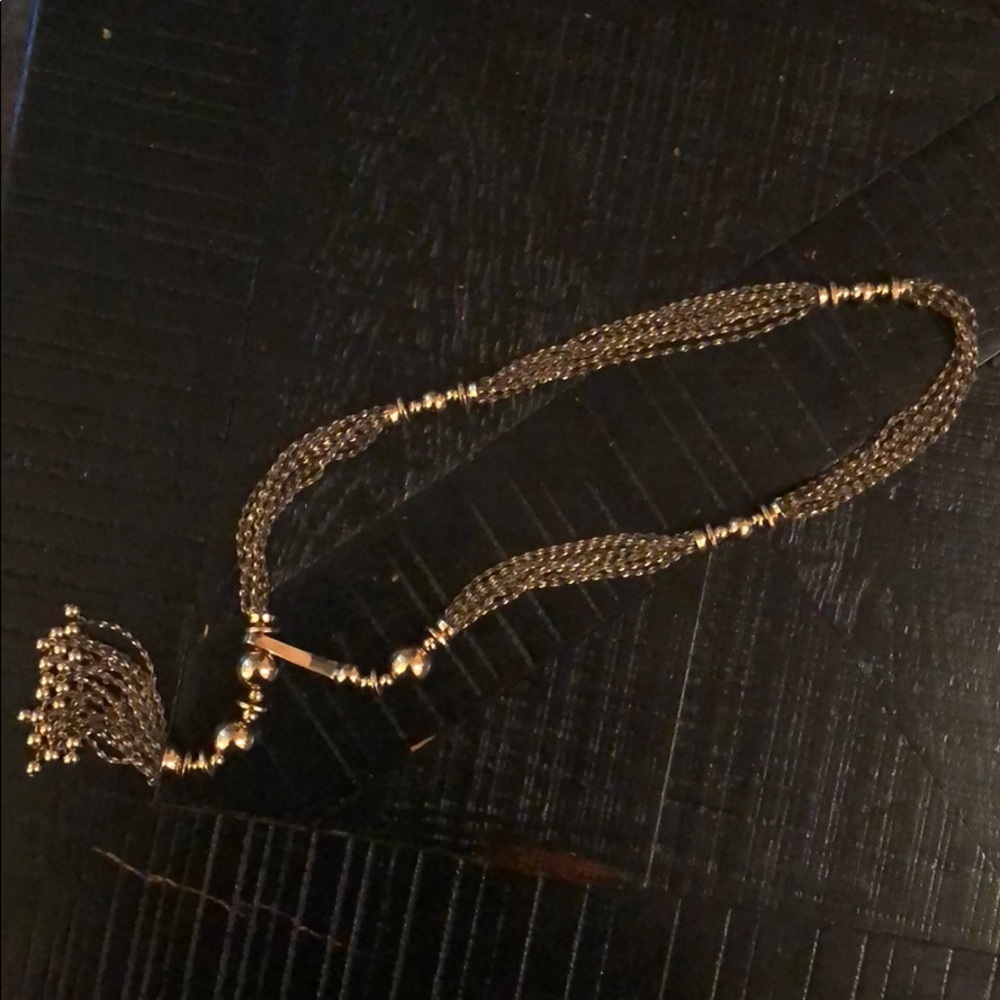 Stella and Dot Bianca Tassel Necklace